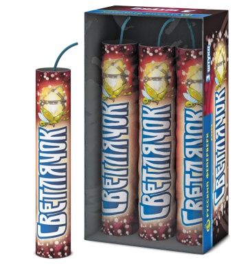 Светлячок Пиротехнический фонтан купить в Кургане | kurgan.salutsklad.ru