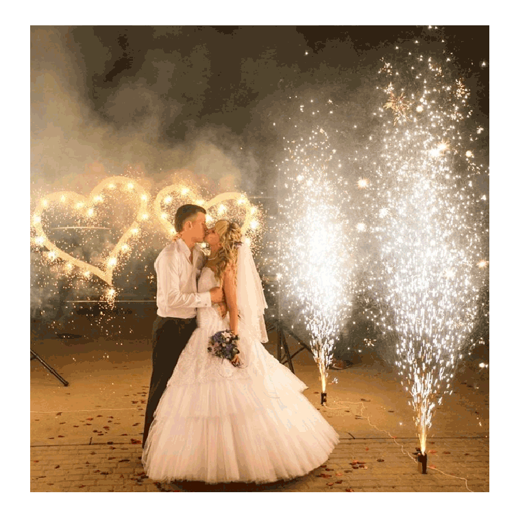 Организация пиротехнического шоу на свадьбу  Курган | kurgan.salutsklad.ru