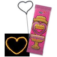 Сердечко Бенгальские огни фигурные купить в Кургане | kurgan.salutsklad.ru