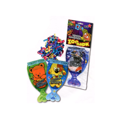 Зоопарк ТСЗ Надувная хлопушка купить в Кургане | kurgan.salutsklad.ru