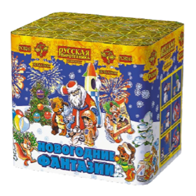 Новогодние фантазии New Салют купить в Кургане | kurgan.salutsklad.ru