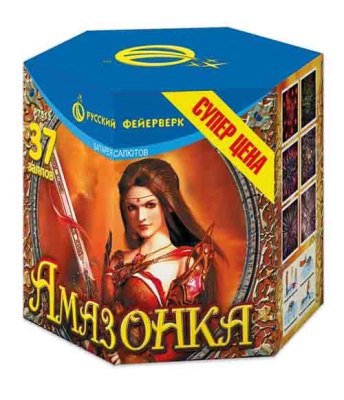 Амазонка Батарея салютов купить в Кургане | kurgan.salutsklad.ru